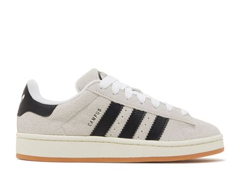 adidas campus 00s crystal white core black / off white|crystal white divorce.